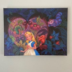 In the Heart of Wonderland Disney Fine Art Painting